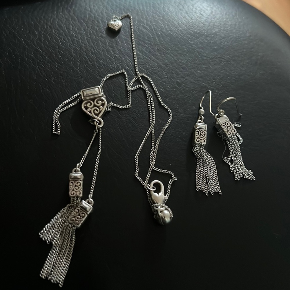 Brighton Baroness necklace earrings set